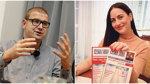 Alex Mynářová doporučuje Šídlovi, aby se inspiroval Českou sodou. Alex Mynářová doporučuje Šídlovi, aby se inspiroval Českou sodou.