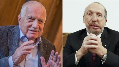 Oba Klausové se rozhodli, že v těchto pro republiku složitých časech promluví k... Oba Klausové se rozhodli, že v těchto pro republiku složitých časech promluví k...
