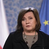 Ministryn financ Alena Schillerov vystoupila 15. bezna 2020 v Praze na...