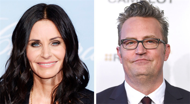 Courteney Cox and Matthew Perry, Friends