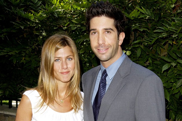 David Schwimmer a Jennifer Aniston