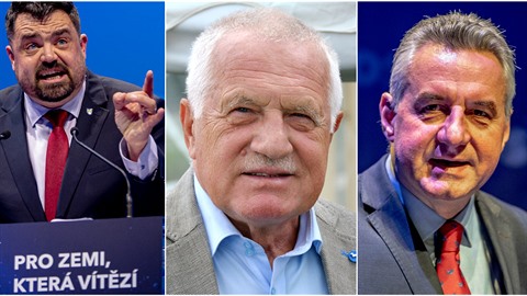 Jan Zahradil popřál Václavu Klausovi k 79. narozeninám a Pavel Novotný toho... Jan Zahradil popřál Václavu Klausovi k 79. narozeninám a Pavel Novotný toho...