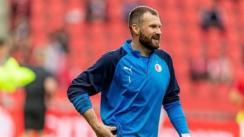 Ondřej Kolář je oporou pražské Slavie. Ondřej Kolář je oporou pražské Slavie.