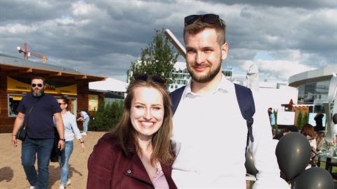 Pavlína a Martin Lubojatzky vyrazili společně na slavnostní otevření Terasy... Pavlína a Martin Lubojatzky vyrazili společně na slavnostní otevření Terasy...