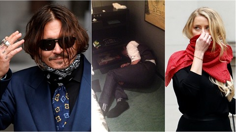 Johnny Depp se s Amber Heard opět sešel u soudu. A opět bylo živo. Johnny Depp se s Amber Heard opět sešel u soudu. A opět bylo živo.