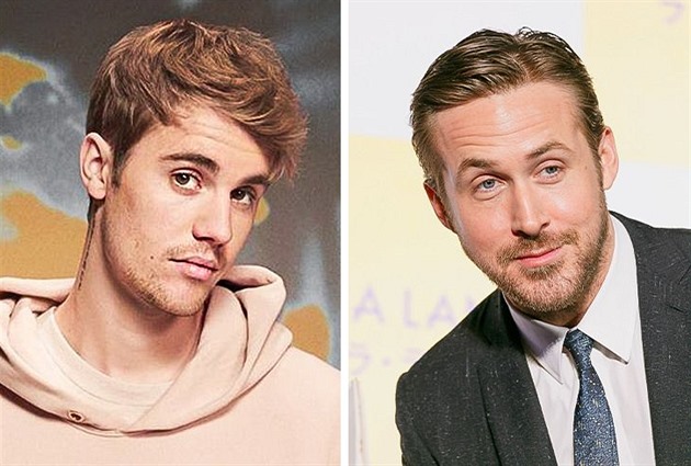 Justin Bieber and Ryan Gosling