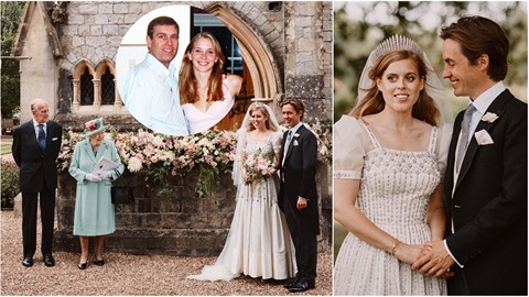 Lidé si pochvalují svatbu princezny Beatrice. Pikantní ovšem je, že na fotkách... Lidé si pochvalují svatbu princezny Beatrice. Pikantní ovšem je, že na fotkách...
