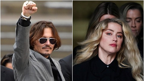 Amber Heard před novináři vystoupila s projevem o tom, jak je pro ni soud... Amber Heard před novináři vystoupila s projevem o tom, jak je pro ni soud...
