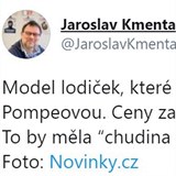 Jaroslav Kmenta se svm rdoby vtipnm pspvkem moc spch nesklidil.