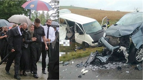 Dodávku, ve které zemřeli čtyři chlapci a jeden dospělý muž, řídil Matúš. Ten... Dodávku, ve které zemřeli čtyři chlapci a jeden dospělý muž, řídil Matúš. Ten...