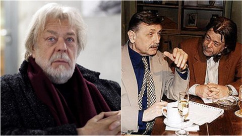 Jan Kanyza truchlí pro kamaráda. Jan Kanyza truchlí pro kamaráda.