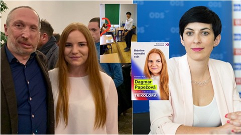 Mladá kandidátka Trikolóry Dagmar Papežová si rýpla do šéfky TOP 09 Markéty... Mladá kandidátka Trikolóry Dagmar Papežová si rýpla do šéfky TOP 09 Markéty...