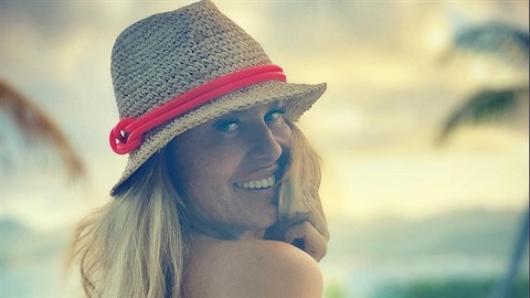 Simona Krainová se pěkně odvázala. Simona Krainová se pěkně odvázala.