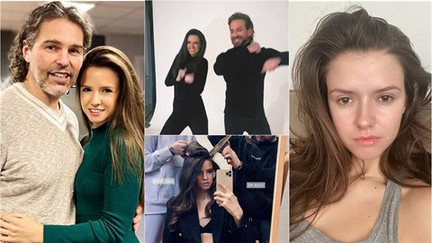 Dominika Branišová nafotila svou první kampaň jako partnerka Jaromíra Jágra. Dominika Branišová nafotila svou první kampaň jako partnerka Jaromíra Jágra.