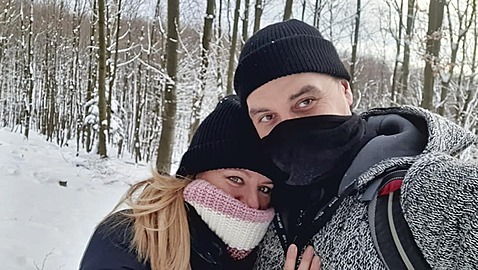 Slovenská prezidentka Zuzana Čaputová se svým partnerem Jurajem Rizmanem. Slovenská prezidentka Zuzana Čaputová se svým partnerem Jurajem Rizmanem.