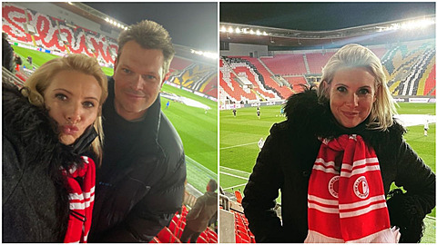 Hedvika Kollerová po rozvodu se sparťanem Dinem fandila v Edenu pražské Slavii. Hedvika Kollerová po rozvodu se sparťanem Dinem fandila v Edenu pražské Slavii.