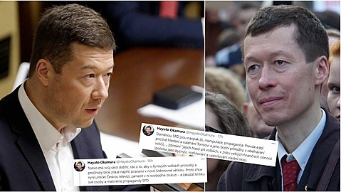 Hayato Okamura se pustil do mladšího bratra Tomia. Co na to on? Hayato Okamura se pustil do mladšího bratra Tomia. Co na to on?