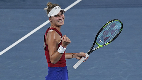 Markéta Vondroušová se probojovala až do finále. Markéta Vondroušová se probojovala až do finále.