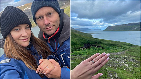 Kateina Sokolová se bude vdávat. Michal Valenta ji na Islandu poádal o ruku.