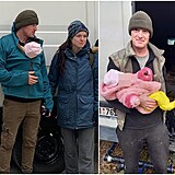 Manel Velichovi vyrazili pomhat uprchlkm na polsko-bloruskou hranici.