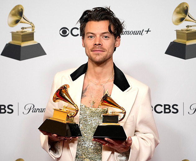 Harry Styles vyhrál dv ceny Grammy.