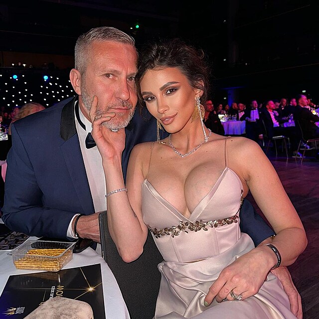 Daniela Zálešáková s podnikatelem Josefem Smolíkem