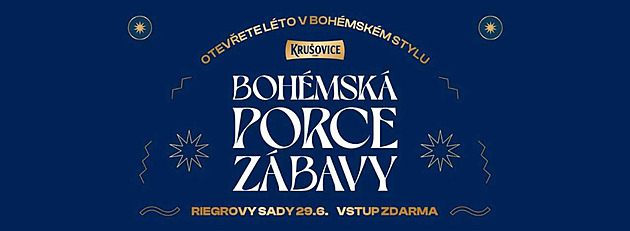 Bohémská porce zábavy