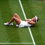 Markta Vondrouov vyhrla Wimbledon