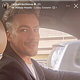 Martin Kafka se objevil na instagramu Radky Tetkov.