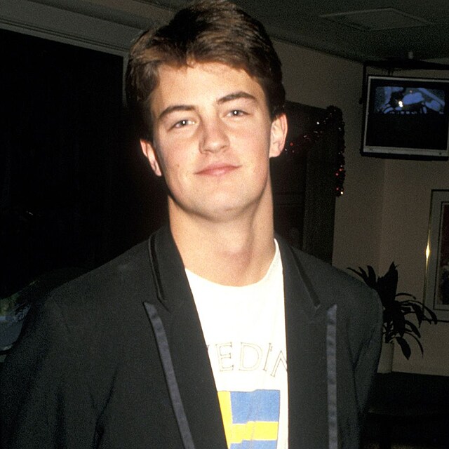 Matehw Perry ve svých patnácti letech.