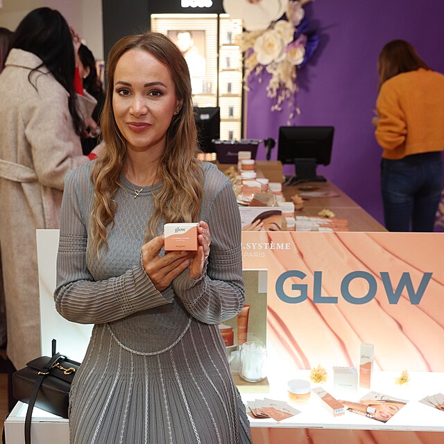 Karolína Krézlová na představení novinek značky Glow