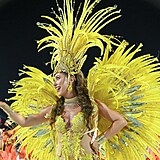 Veronika Llov d karnevalu v Riu.