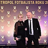 Fotbalista roku 2023- Ivan Haek s manelkou Kateinou
