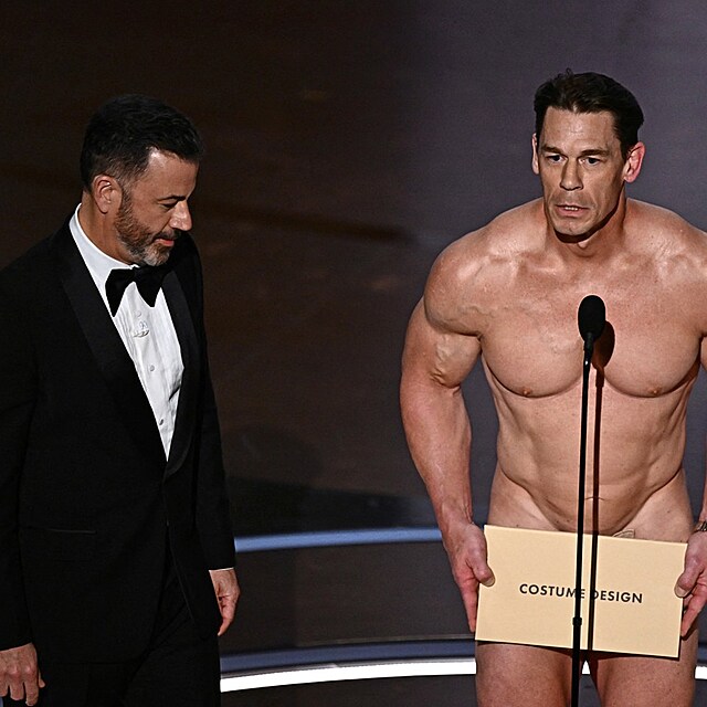 John Cena na předávání Oscarů 2024