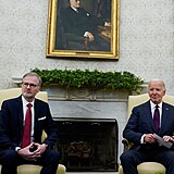 Petr Fiala, Joe Biden