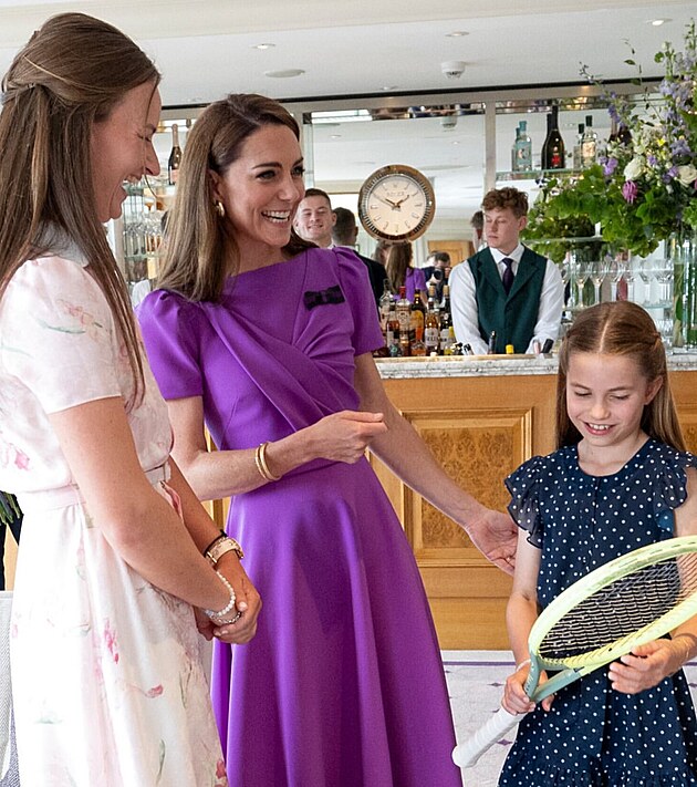 Barbora Krejčíková se setkala s královskou rodinou