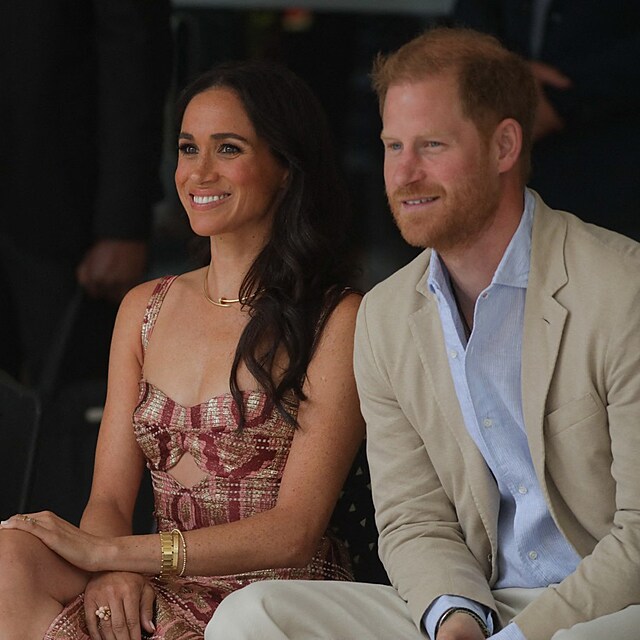 Meghan a Harry v Kolumbii