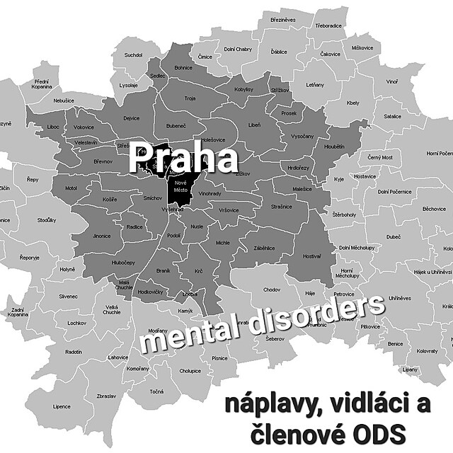 Rozvinutá teorie městských částí.