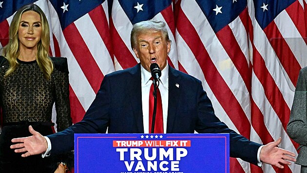 Snacha Lara je velkou oporou Donalda Trumpa.