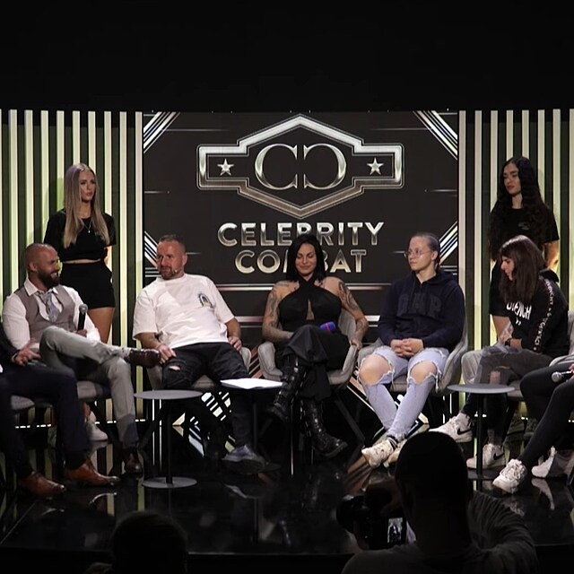 Tiskovka Celebrity Combat.