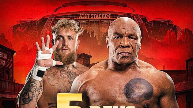 Zápas Paul vs. Tyson se blíží. Paul je favoritem, podle lidí ale vyhraje Tyson, který je sebevědomý