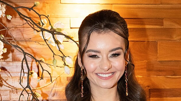 Julie Hojdyszová na Playboy dinner párty.