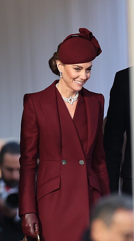 Princezna Kate na státní návštěvě