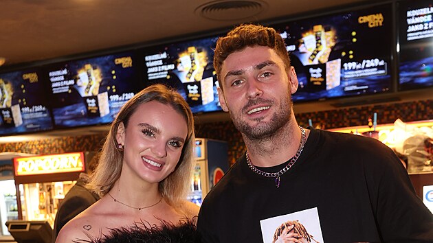 Kristína Vígalská a Michal Trabalík na premiéře filmu Cesta na stage