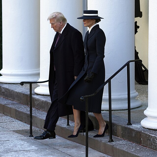 Donald Trump a Melania Trump