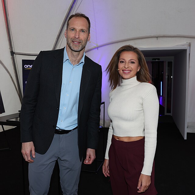 Petr Čech a Inna Puhajková