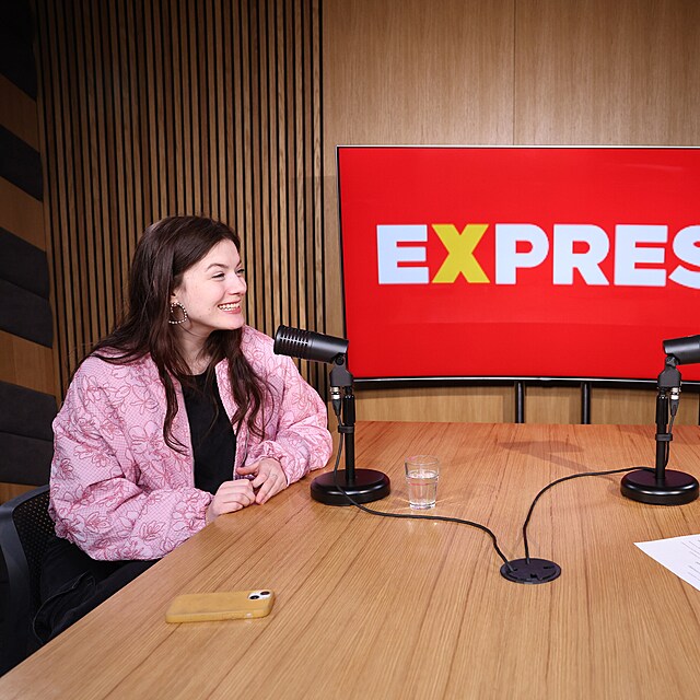 Rozhovor se Sára Korbelová ve studiu Expres