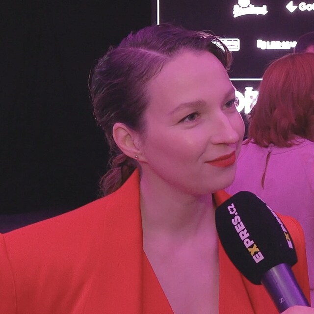 Berenika Kohoutová při rozhovoru pro Expres