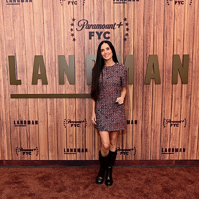 Demi Moore v listopadu 2025