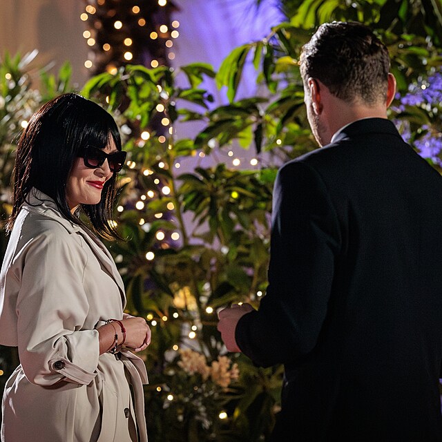 Šárka jako paní Columbová